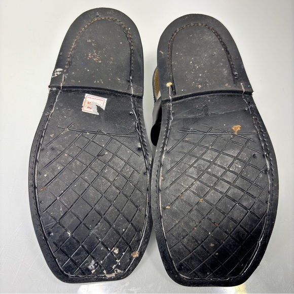 Peshawari Handmade Black Leather Charsaddah Chappal Pakistan‎ Sandal Size 7 main image 9
